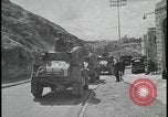 Image of British convoy patrols Jerusalem Palestine Jerusalem Palestine, 1947, second 52 stock footage video 65675078640