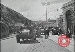 Image of British convoy patrols Jerusalem Palestine Jerusalem Palestine, 1947, second 53 stock footage video 65675078640