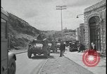 Image of British convoy patrols Jerusalem Palestine Jerusalem Palestine, 1947, second 54 stock footage video 65675078640