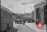Image of British convoy patrols Jerusalem Palestine Jerusalem Palestine, 1947, second 56 stock footage video 65675078640