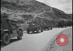 Image of British convoy patrols Jerusalem Palestine Jerusalem Palestine, 1947, second 62 stock footage video 65675078640