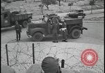 Image of British soldiers checkpoint Palestine 1947 Palestine, 1947, second 3 stock footage video 65675078643