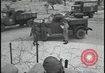 Image of British soldiers checkpoint Palestine 1947 Palestine, 1947, second 8 stock footage video 65675078643