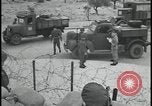 Image of British soldiers checkpoint Palestine 1947 Palestine, 1947, second 9 stock footage video 65675078643