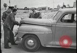 Image of British soldiers checkpoint Palestine 1947 Palestine, 1947, second 17 stock footage video 65675078643