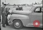 Image of British soldiers checkpoint Palestine 1947 Palestine, 1947, second 19 stock footage video 65675078643