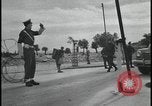 Image of British soldiers checkpoint Palestine 1947 Palestine, 1947, second 39 stock footage video 65675078643