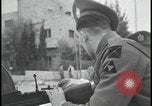 Image of British soldiers inspect vehicles Palestine Palestine, 1947, second 38 stock footage video 65675078644