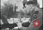 Image of British soldiers inspect vehicles Palestine Palestine, 1947, second 40 stock footage video 65675078644