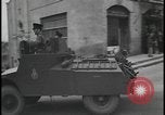 Image of British armored cars driving Palestine Palestine, 1947, second 14 stock footage video 65675078645