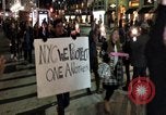 Image of Anti-Trump march New York City USA, 2016, second 19 stock footage video 65675078682