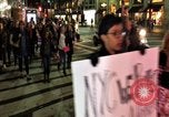 Image of Anti-Trump march New York City USA, 2016, second 20 stock footage video 65675078682