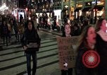 Image of Anti-Trump march New York City USA, 2016, second 26 stock footage video 65675078682