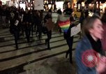 Image of Anti-Trump march New York City USA, 2016, second 50 stock footage video 65675078682