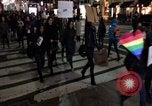 Image of Anti-Trump march New York City USA, 2016, second 51 stock footage video 65675078682