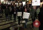 Image of Anti-Trump march New York City USA, 2016, second 54 stock footage video 65675078682