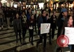 Image of Anti-Trump march New York City USA, 2016, second 55 stock footage video 65675078682