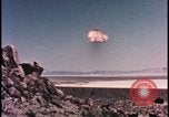 Image of nuclear weapons test Cold War Nevada United States USA, 1958, second 28 stock footage video 65675078684