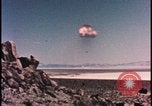 Image of nuclear weapons test Cold War Nevada United States USA, 1958, second 30 stock footage video 65675078684