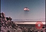 Image of nuclear weapons test Cold War Nevada United States USA, 1958, second 31 stock footage video 65675078684
