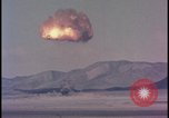 Image of tactical nuclear weapons test Nevada United States USA , 1958, second 10 stock footage video 65675078685