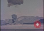 Image of tactical nuclear weapons test Nevada United States USA , 1958, second 16 stock footage video 65675078685