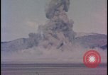 Image of tactical nuclear weapons test Nevada United States USA , 1958, second 46 stock footage video 65675078685