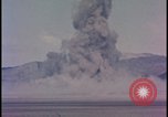 Image of tactical nuclear weapons test Nevada United States USA , 1958, second 47 stock footage video 65675078685