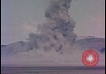 Image of tactical nuclear weapons test Nevada United States USA , 1958, second 50 stock footage video 65675078685