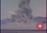 Image of tactical nuclear weapons test Nevada United States USA , 1958, second 51 stock footage video 65675078685