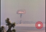 Image of tactical nuclear weapons test Nevada United States USA, 1958, second 33 stock footage video 65675078686