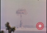 Image of tactical nuclear weapons test Nevada United States USA, 1958, second 48 stock footage video 65675078686