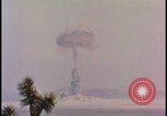 Image of tactical nuclear weapons test Nevada United States USA, 1958, second 50 stock footage video 65675078686
