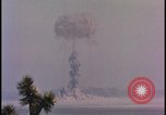 Image of tactical nuclear weapons test Nevada United States USA, 1958, second 62 stock footage video 65675078686