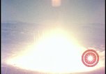 Image of nuclear weapons test aerial view Nevada United States USA , 1958, second 7 stock footage video 65675078687