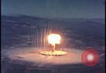 Image of nuclear weapons test aerial view Nevada United States USA , 1958, second 17 stock footage video 65675078687