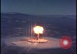 Image of nuclear weapons test aerial view Nevada United States USA , 1958, second 18 stock footage video 65675078687