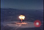 Image of nuclear weapons test aerial view Nevada United States USA , 1958, second 19 stock footage video 65675078687