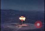 Image of nuclear weapons test aerial view Nevada United States USA , 1958, second 20 stock footage video 65675078687