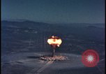 Image of nuclear weapons test aerial view Nevada United States USA , 1958, second 21 stock footage video 65675078687