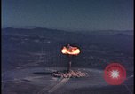 Image of nuclear weapons test aerial view Nevada United States USA , 1958, second 24 stock footage video 65675078687