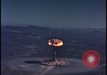 Image of nuclear weapons test aerial view Nevada United States USA , 1958, second 26 stock footage video 65675078687