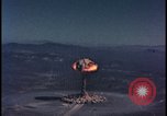 Image of nuclear weapons test aerial view Nevada United States USA , 1958, second 28 stock footage video 65675078687