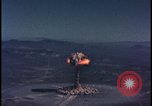 Image of nuclear weapons test aerial view Nevada United States USA , 1958, second 29 stock footage video 65675078687
