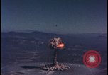 Image of nuclear weapons test aerial view Nevada United States USA , 1958, second 32 stock footage video 65675078687