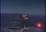 Image of nuclear weapons test aerial view Nevada United States USA , 1958, second 36 stock footage video 65675078687