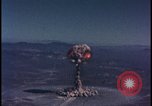 Image of nuclear weapons test aerial view Nevada United States USA , 1958, second 38 stock footage video 65675078687