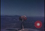 Image of nuclear weapons test aerial view Nevada United States USA , 1958, second 40 stock footage video 65675078687