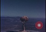 Image of nuclear weapons test aerial view Nevada United States USA , 1958, second 43 stock footage video 65675078687