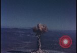 Image of nuclear weapons test aerial view Nevada United States USA , 1958, second 49 stock footage video 65675078687